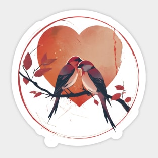 Discover True Romance: Art, Creativity and Connections for Valentine's Day and Lovers' Day Sticker